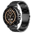 Fastrack Marvellous FX2 Unisex Smart Watch With Black Metal Strap - image number 2