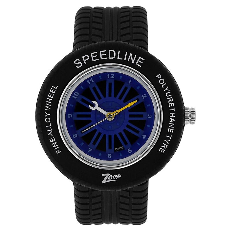 Zoop By Titan Quartz Analog Blue Dial PU Strap Watch for Kids