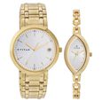 Titan Quartz Analog Silver Dial Watch for Couple - image number 0