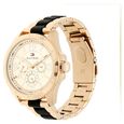 Tommy Hilfiger Quartz Multifunction Rose Gold Dial Bimetal Strap Watch for Women - image number 1