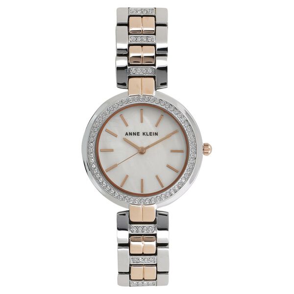Anne Klein Quartz Analog White Dial Metal Strap Watch for Women - image number 0