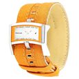Fastrack Quartz Analog White Dial leather Strap Watch for Girls - image number 1