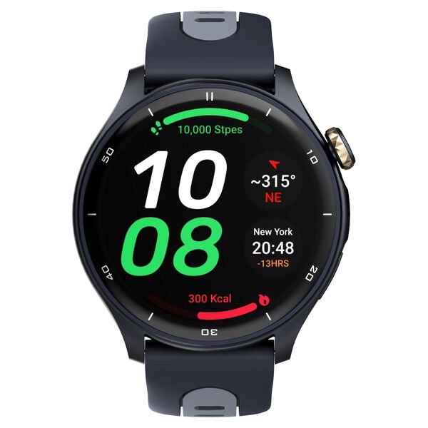 Titan Celestor Advanced GPS & Barometer 3.6 CM AMOLED Display with AOD, Pizoelectric Functional Crown Aurora Blue - image number 1