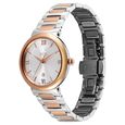Xylys Quartz Analog with Date Silver Dial Two Toned Stainless Steel Strap Watch For Women - image number 2