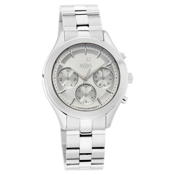 Xylys Classic Silver Dial Women Watch With Stainless Steel Strap