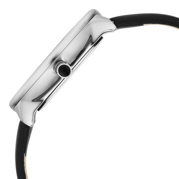 Fastrack Oceanyx Quartz Analog with Date Black Dial Black Strap Watch For Girls