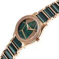 Xylys Shimmer Swiss Aanlog Steel & Ceramic Mother of Pearl Green Dial Watch for Women - image number 3