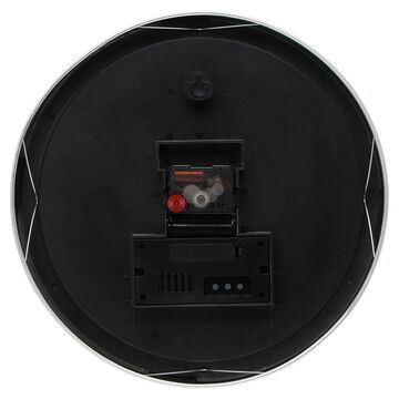 Titan Metallic Anadigi Wall Clock White Dial Color Silent Sweep Technology - 30 cm X 30 cm (Medium)
