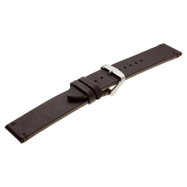 22 mm Brown Genuine Leather Straps for Men - image number 3