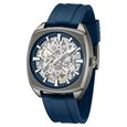 Kenneth Cole Automatic Blue Dial Blue Silicone Strap Watch For Men - image number 1