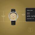 Titan Classique Palette of Time Analog with Yellow Dial Interchangeable Straps Watch with for Men - image number 3