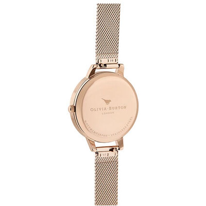 Olivia Burton Quartz Analog White Dial Stainless Steel Strap Watch for Women - image number 2