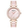 Kenneth Cole Quartz Analog Pink Dial Pink Stainless Steel & Ceramic Strap Watch For Women - image number 0