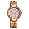 Titan Eternal Quartz Analog Pink Dial Rose Gold Metal Strap Watch For Women - image number 1