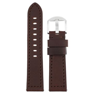 22 mm Brown Genuine Leather Straps for Men