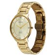 Titan Edge Gleam Quartz Analog Champagne Dial Golden Stainless Steel Strap Watch For Men - image number 2