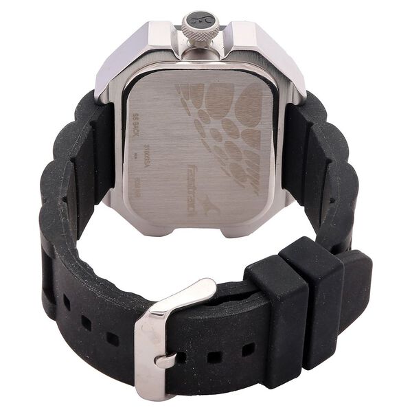 Fastrack Quartz Analog Silver Dial Plastic Strap Watch for Guys - image number 2