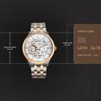 Titan Metal Mechanicals Silver Dial Dual Tone Stainless Steel Strap Watch for Men - image number 7