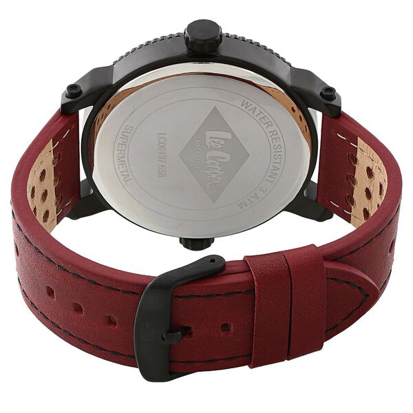 Lee Cooper Quartz Analog Black Dial Watch for Men - image number 3