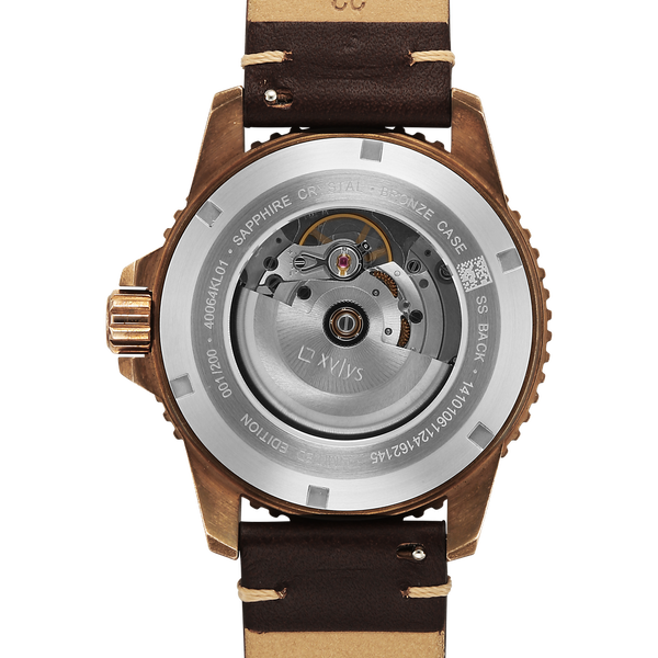 Xylys Mariana Swiss Analog with Date Green Dial Geniune Leather Strap Watch For Men - image number 7