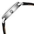 Titan Elegance Analog with Small Second and White Dial Black Leather Strap Watch for Men - image number 4