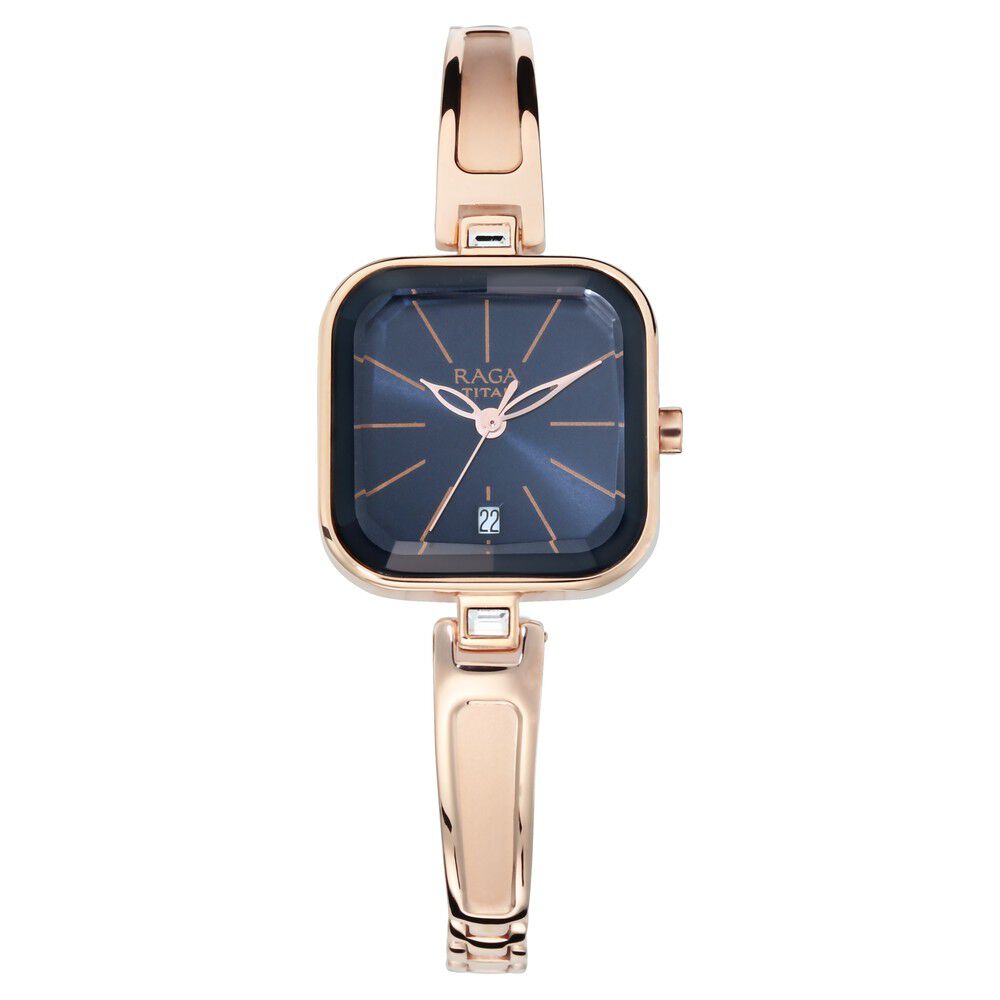 Titan square watches for ladies new arrivals