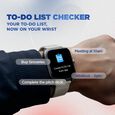 Fastrack VOX Plus - 4.69 cm Ultra Vu Display, Offline Voice Commands, To do list, Functional Crown, IP68 Smartwatch - image number 2