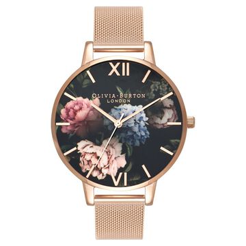 Olivia Burton Quartz Analog Black Dial Watch for Women