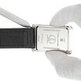 24 mm Black Genuine Leather Straps for Men - image number 6