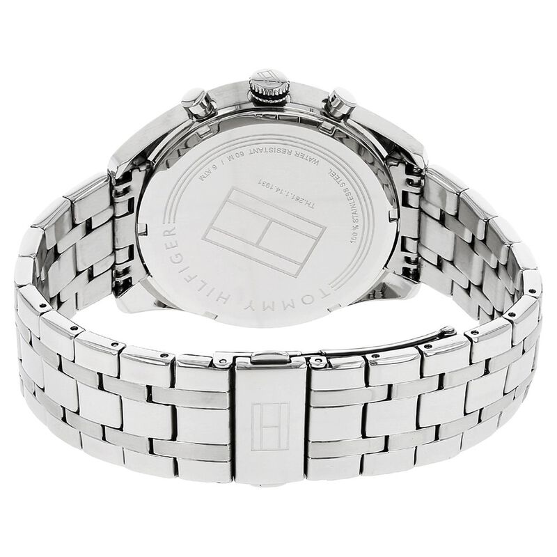 Tommy Hilfiger Quartz Multifunction Grey Dial Metal Strap Watch for Men - image number 3
