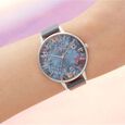 Olivia Burton Quartz Analog Multicoloured Dial Leather Strap Watch for Women - image number 3