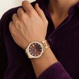 Titan Regalia Dodecagon Quartz Analog with Date Brown Dial Rose Gold Stainless Steel Strap Watch For Men - image number 7