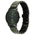 Titan Edge Melange Slim Steel & Ceramic Strap Green Dial Analog Watch For Men - image number 2