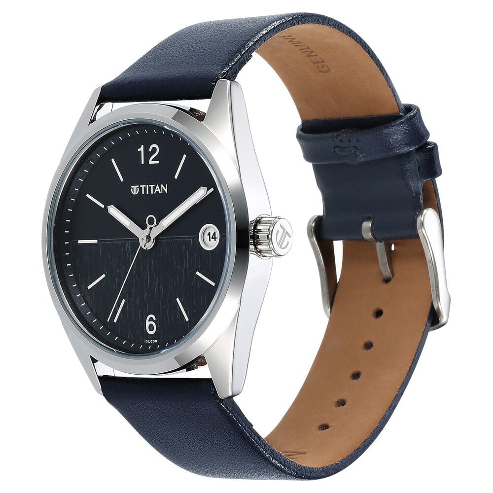 Titan neo analog blue dial men's watch store