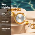 Titan Raga Love All Champagne Dial Analog Metal Strap Watch for Women - image number 2