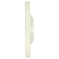 Titan Earth Flare Wall Clock - Wood Texture - image number 3