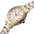 Xylys Genevieve Quartz Analog White Dial Two Tones Stainless Steel Strap Watch For Women - image number 3