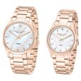 Kenneth Cole Quartz Analog Mother Of Pearl Dial Stainless Steel Strap Watch For Couple - image number 1