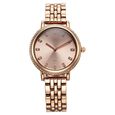 Fastrack Vyb Enigma Quartz Analog Rose Gold Dial Rose Gold Metal Strap Watch For Women - image number 0