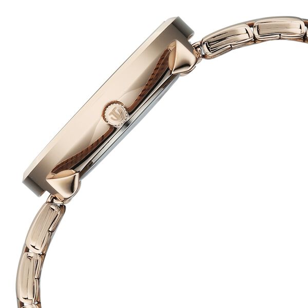 Titan Neo Quartz Analog White Dial Rose Gold Metal Strap Watch For Women - image number 3