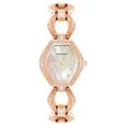 Anne Klein Quartz Analog Mother of Pearl Dial Rose Gold Metal Strap Cushion Shaped Watch For Women - image number 0