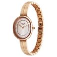 Titan Raga Contempore Quartz Analog Rose Gold Mother Of Pearl Dial Metal Strap Watch For Women - image number 2