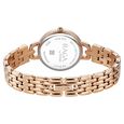 Titan Raga Showstopper Quartz Analog Silver Dial Rose Gold Metal Strap Watch For Women - image number 4