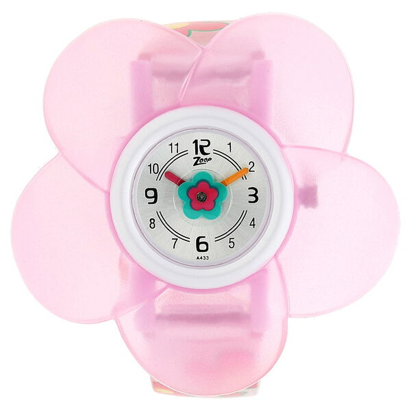 Zoop By Titan Quartz Analog Silver Dial PU Strap Watch for Kids - image number 0