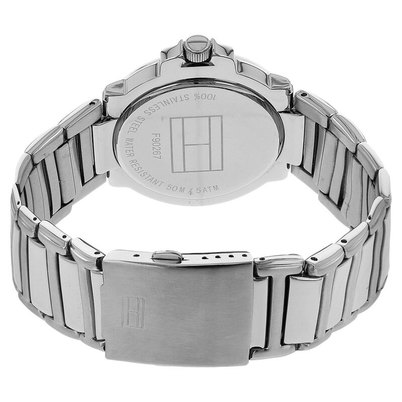 Tommy Hilfiger Quartz Analog Silver Dial Bimetal Strap Watch for Men - image number 3