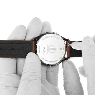 20 mm Tan Genuine Leather Straps for Men