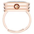Anne Klein Quartz Analog Pink Dial Rose Gold Metal Ring Watch For Women - image number 2