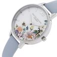 Olivia Burton Quartz Analog White Dial Leather Strap Watch for Women - image number 1