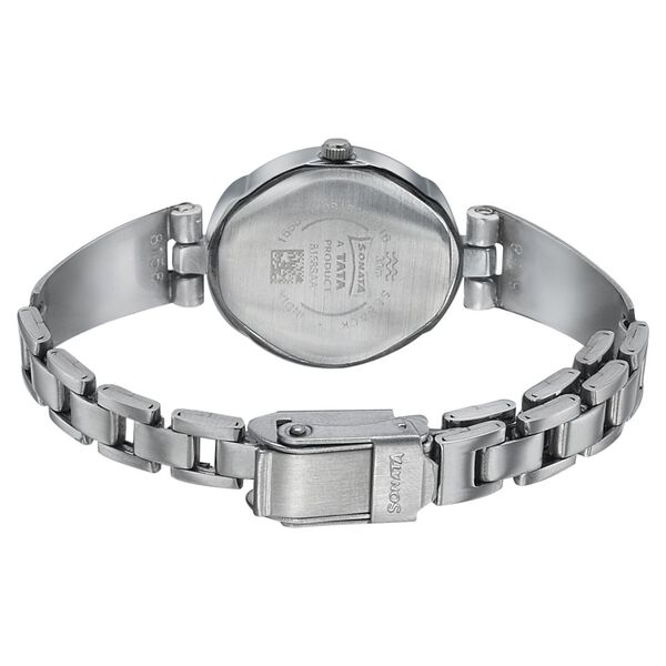 Sonata Essentials Silver Dial Women Watch With Stainless Steel Strap - image number 3