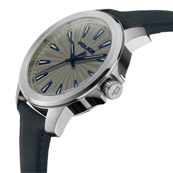 Police Grey Dial Blue Strap Analog Watch for Men - image number 1